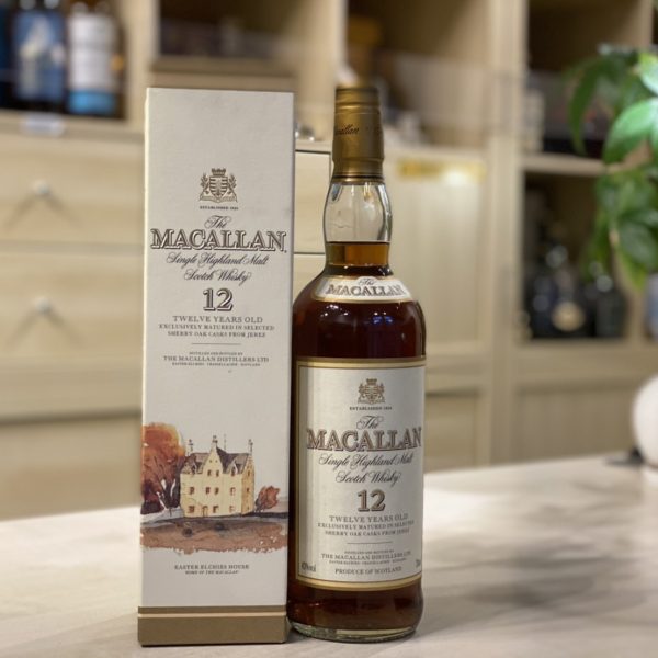 The Macallan 12年 750ml ザ・マッカラン 旧ボトル 古酒 THE MACALLAN