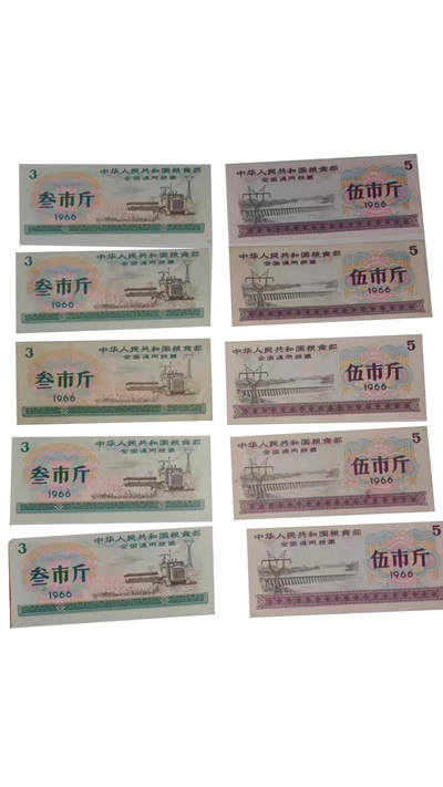 1966年全国通用粮票五市斤全新20枚- 手有粮心不慌- 手有粮心不慌- 麦稀奇