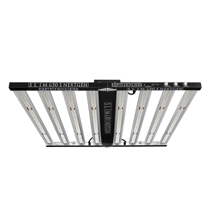 Slim 650S NextGen V2 - 3 Way Dimmable LED Grow Light - 650w (3500k