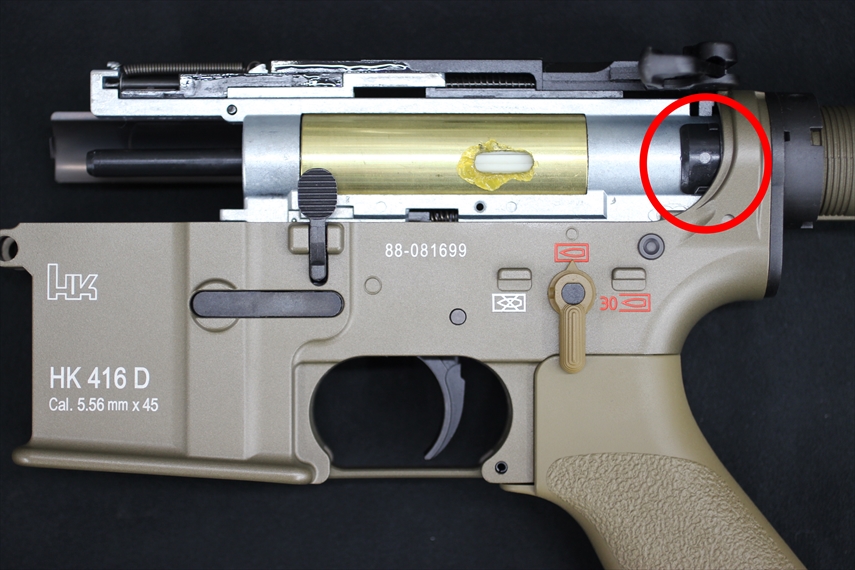 東京マルイ 次世代電動ガンhk416d デルタカスタム リポ化 リコイル