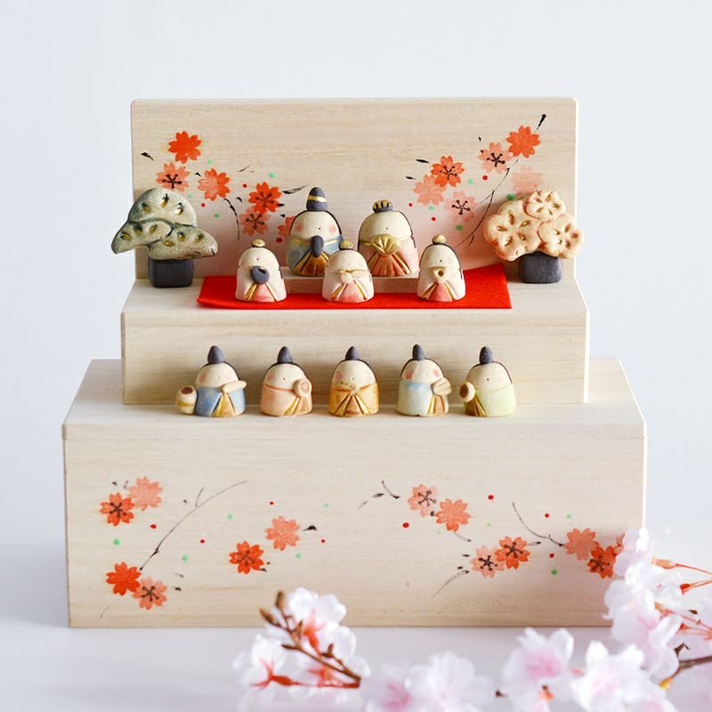 花木箱 雛段飾り｜和食器通販｜織部 Online Store【公式】