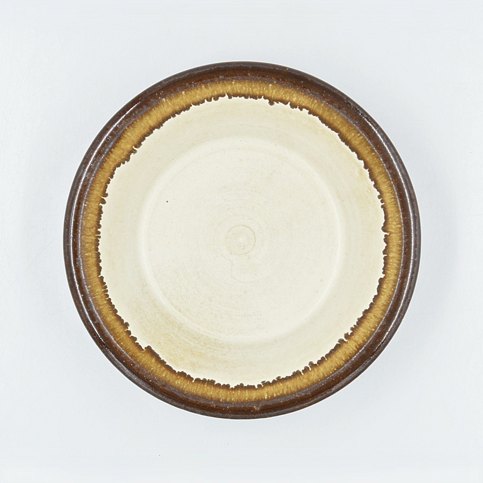 織部焼 作家物大皿26cm 蜂文 掻き銘あり 美濃焼盛皿 新品】加藤六兵衛