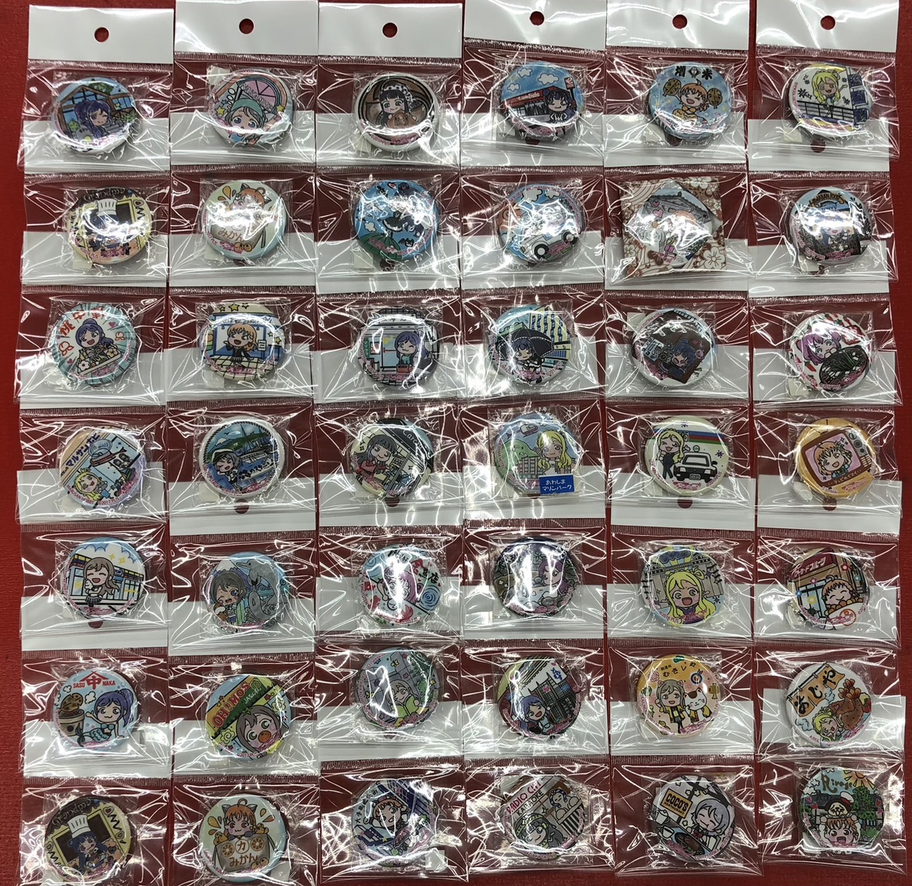 沼津 まちあるき缶バッジ 49個セット 沼津 まちあるき缶バッジ 49個