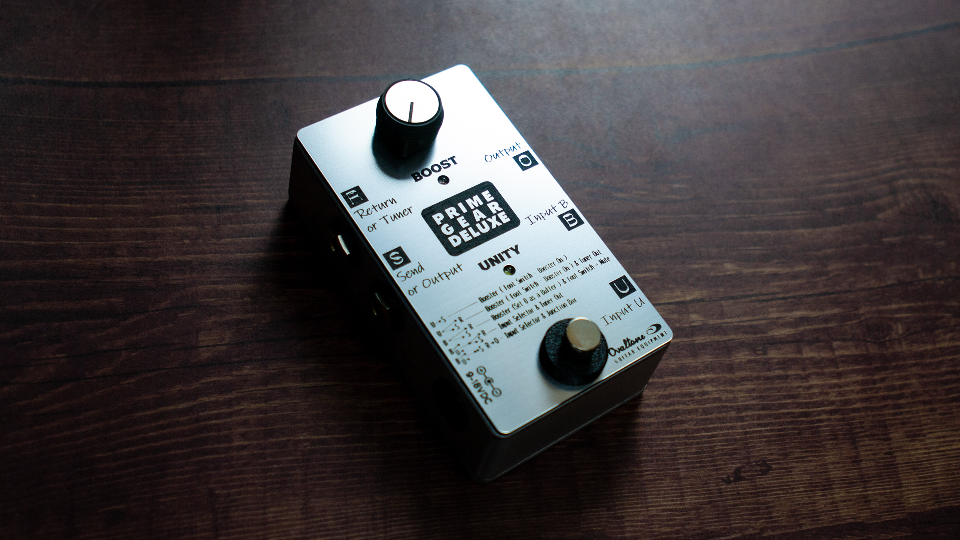 PRIME GEAR DELUXE – Ovaltone -handmade effect pedals-