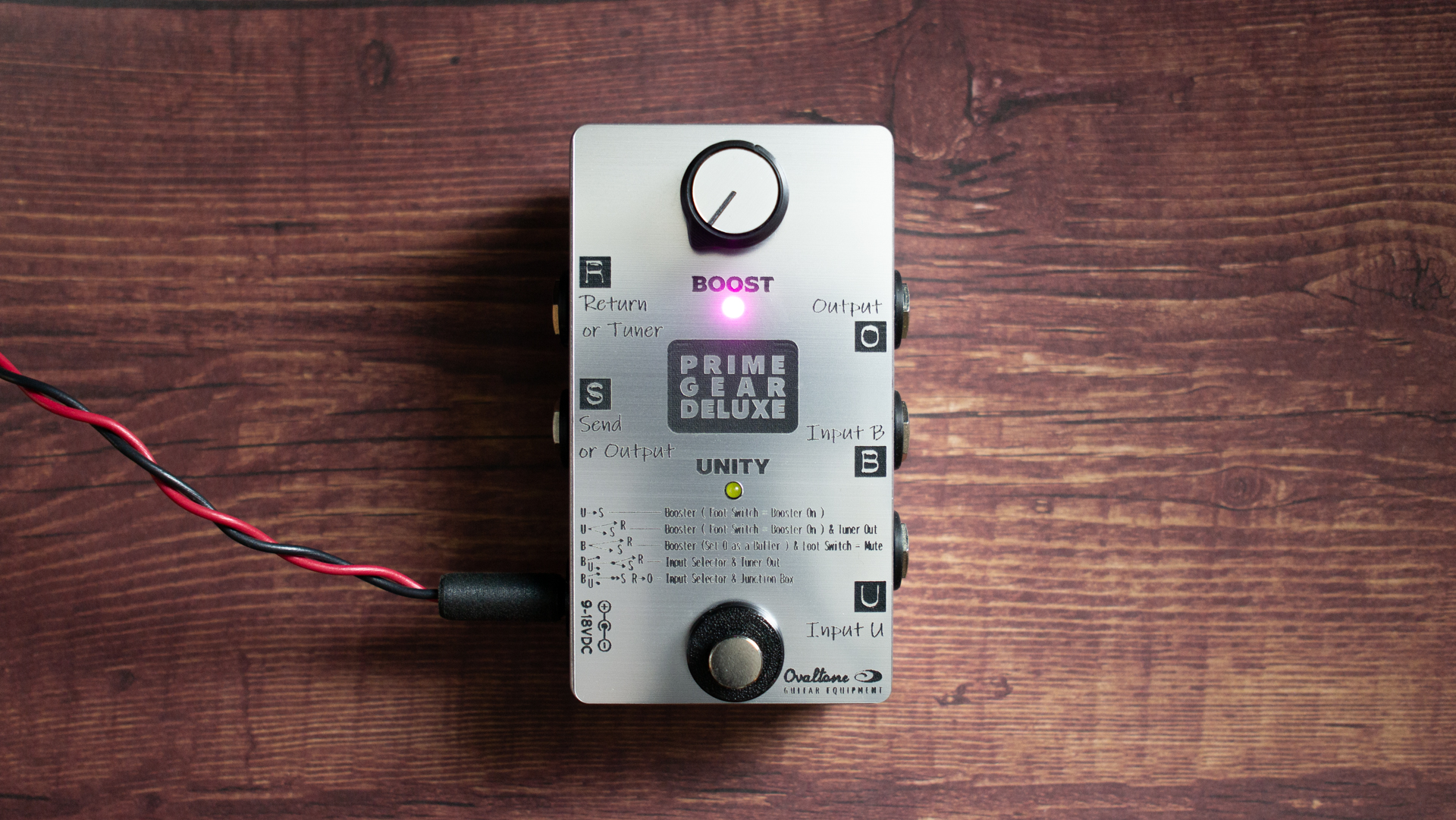 PRIME GEAR DELUXE – Ovaltone -handmade effect pedals-