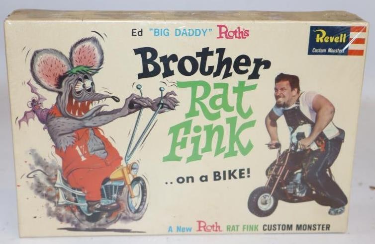 Revell製 Brother Rat Fink on a Bike 1964 Revell Brother Rat Fink
