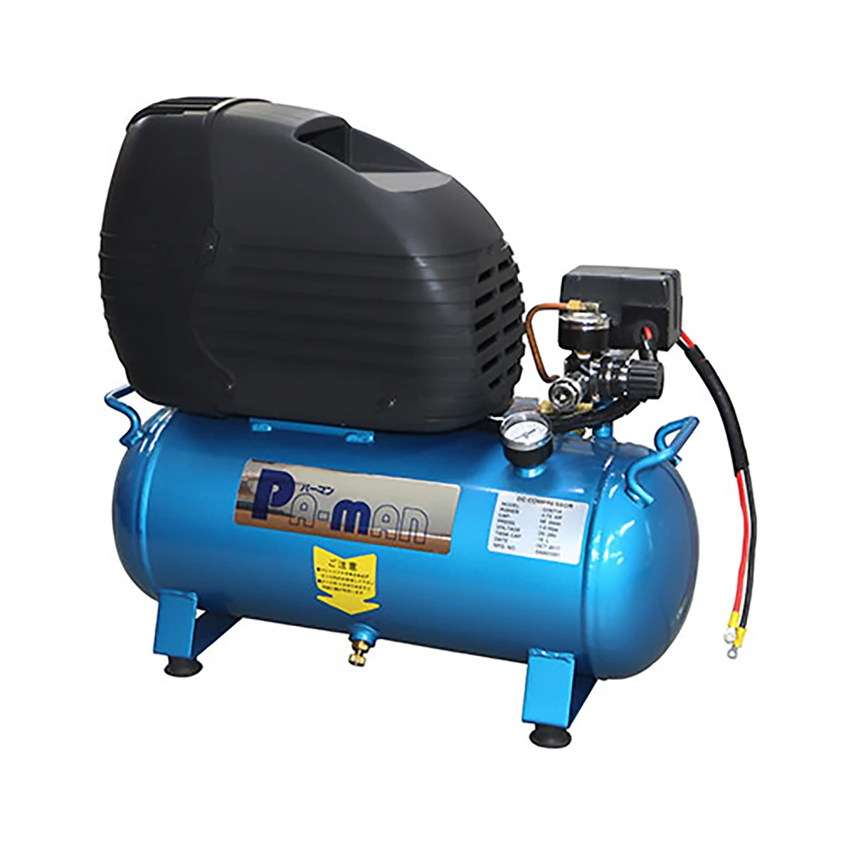 公式】パーマンショップ-エアコンプレッサー 0.75馬力 DC24V: タイヤ