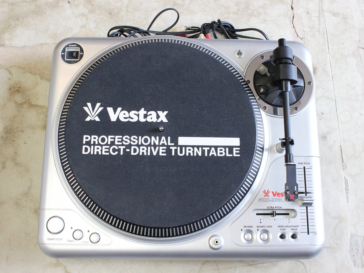 Vestax PDX-2000 ターンテーブル DJ機材
