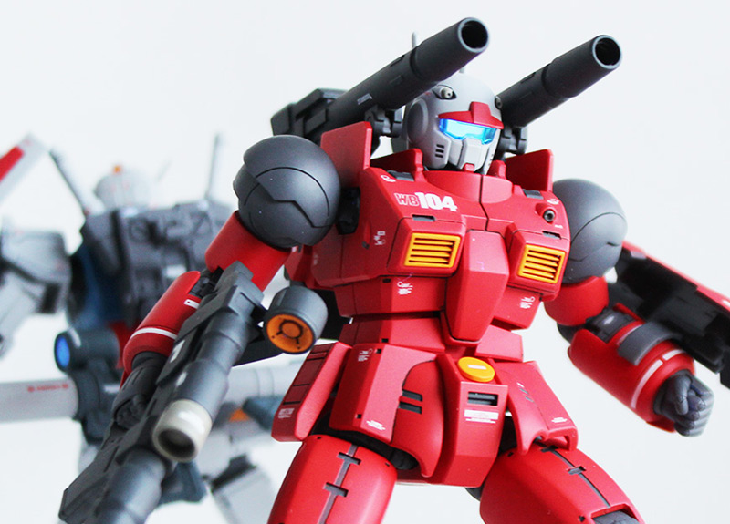HG 1/144 ガンキャノン(ククルス・ドアンの島版) 改修・全塗装 製作