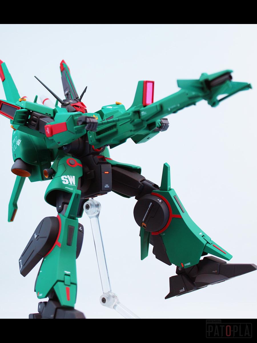 HGUC 1/144 ドーベンウルフ 改修・全塗装製作 完成 SPACE WOLF - ぱとぷら