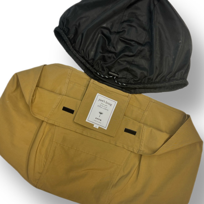 erva 別注】メッシュフード付きシンプルスリング | paw's living