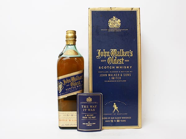 ジョンウォーカー オールデスト」を買取致しました！ | お酒買取専門館