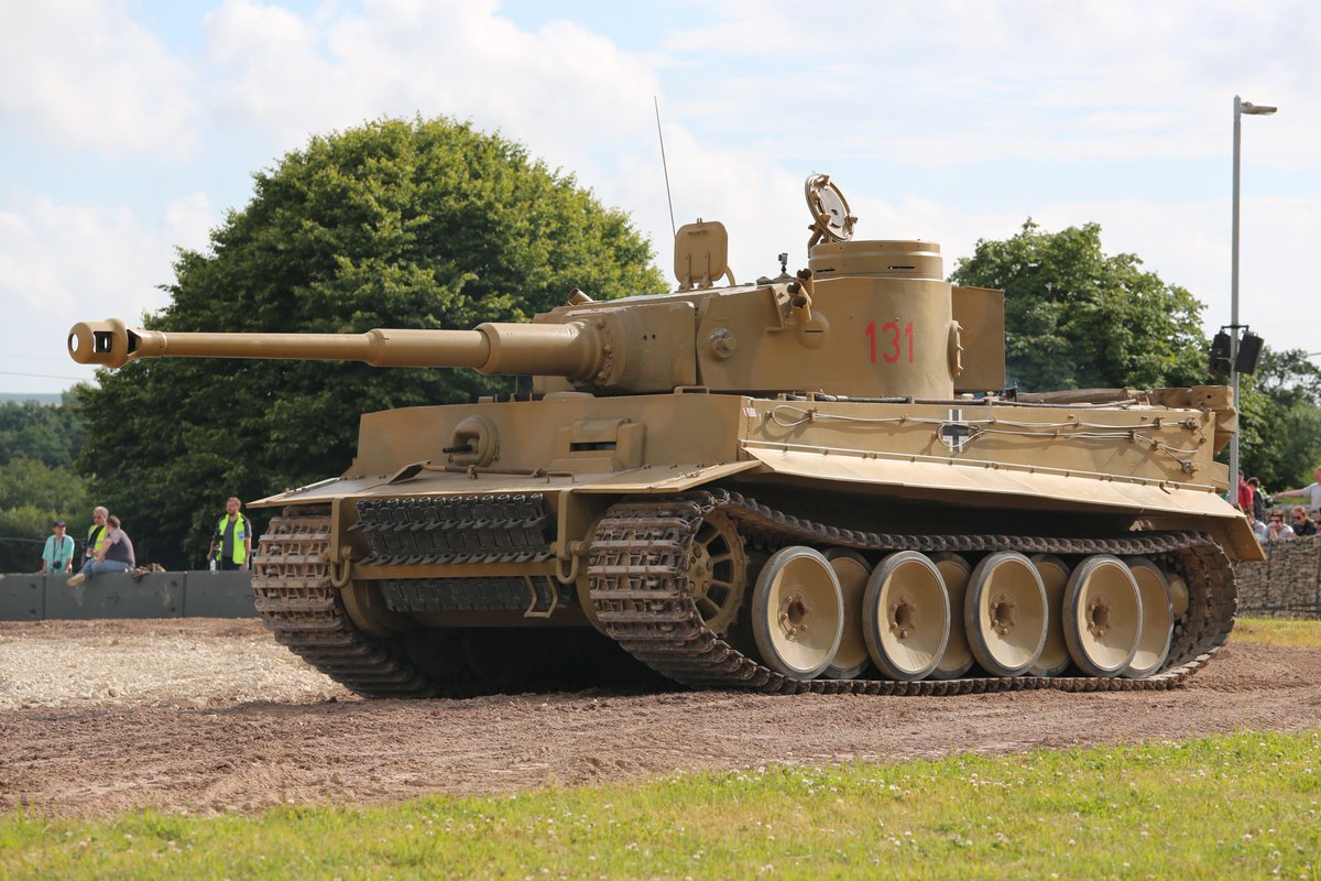 このTiger 131はティーガー戦車の中でもごく極初期生産型モデルとなり