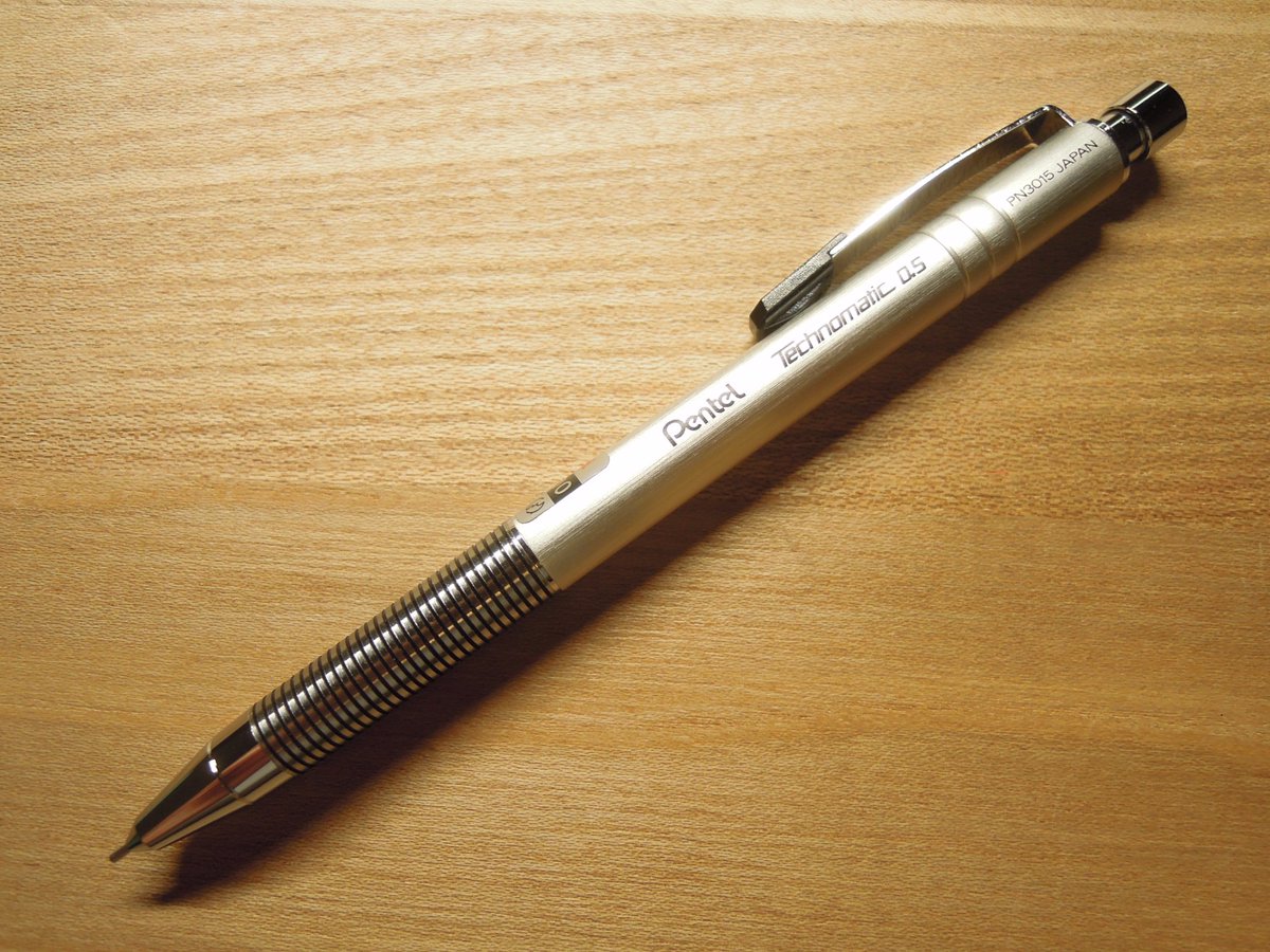 廃盤 貴重 ぺんてる テクノプレス オートマチック機能 シャーペン 0.5