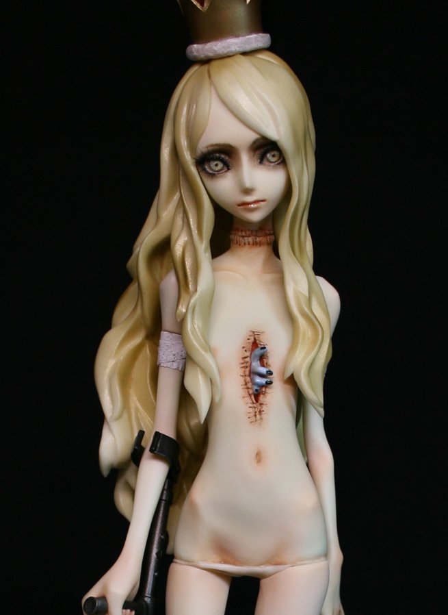 植物少女園 永遠の国のアリス コールドキャスト完成品 原型 石長櫻子