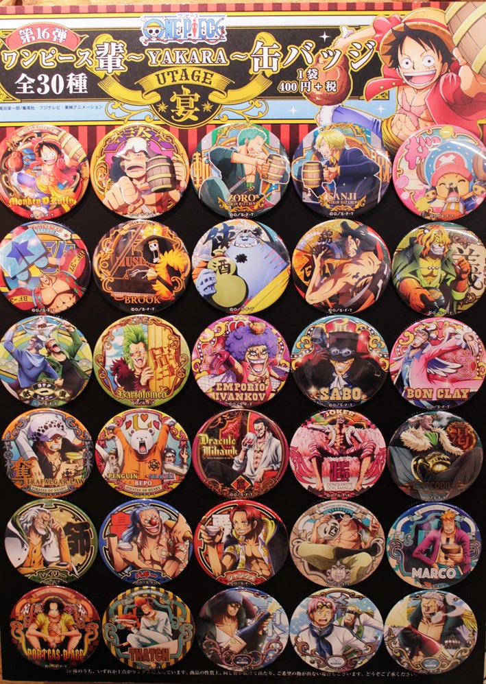 ワンピース ビビ 缶バッジ オールフェイス 渋谷 ワンピース ビビ 缶