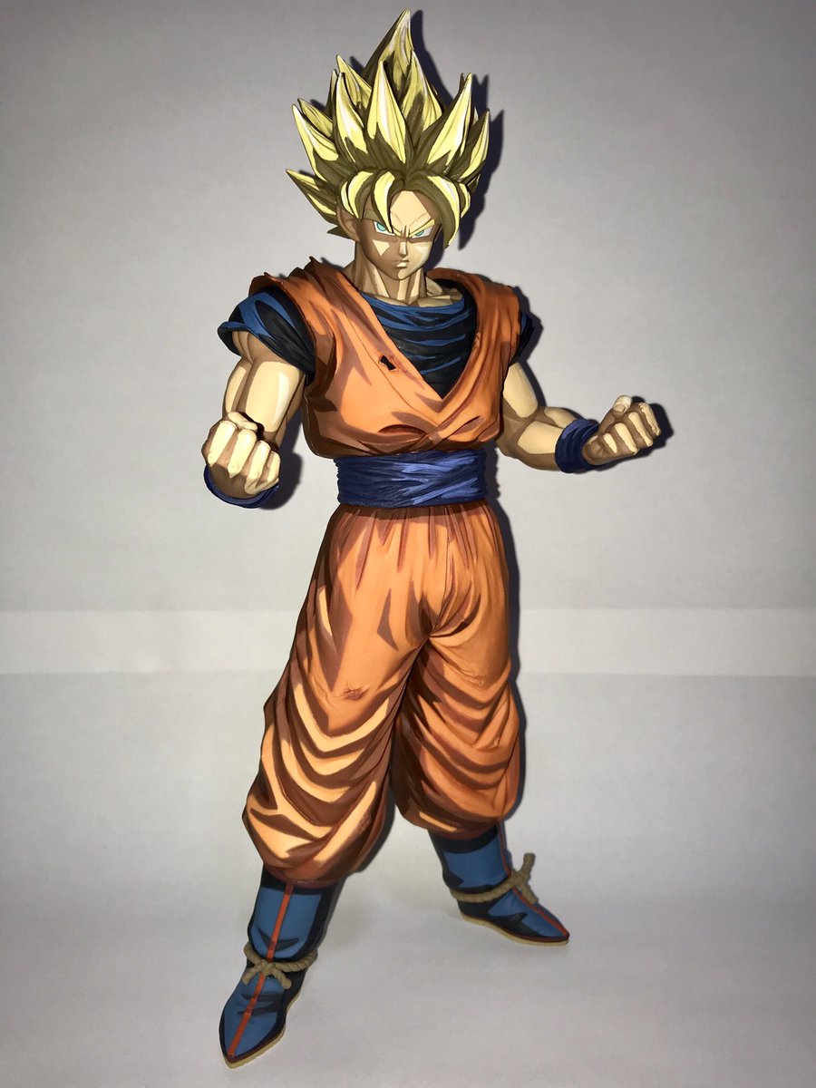 リペイント 二次元彩色 ドラゴンボール 超サイヤ人孫悟空 2D イラスト