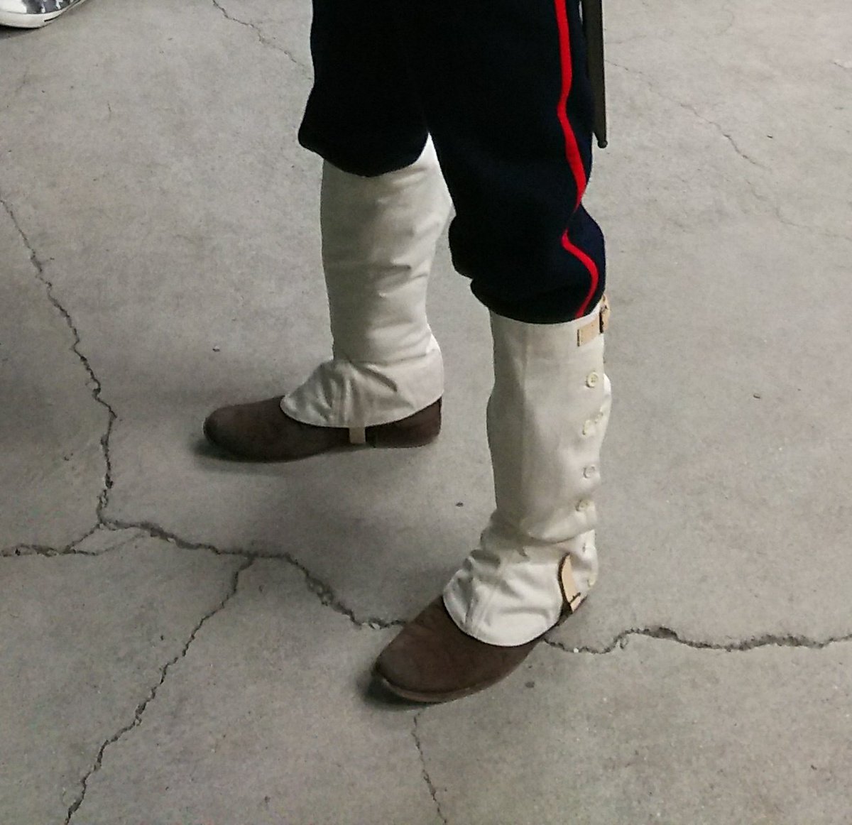 新品 レプリカ 日本軍 明治時代 脚絆 ゲートル レギンス 軍靴 軍服