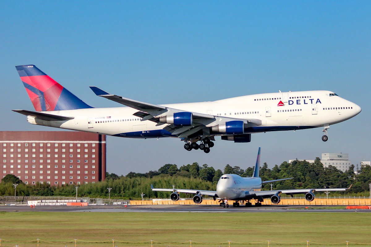 デルタ航空 ボーイング747-400 スケール1:400 楽天市場】デルタ 747