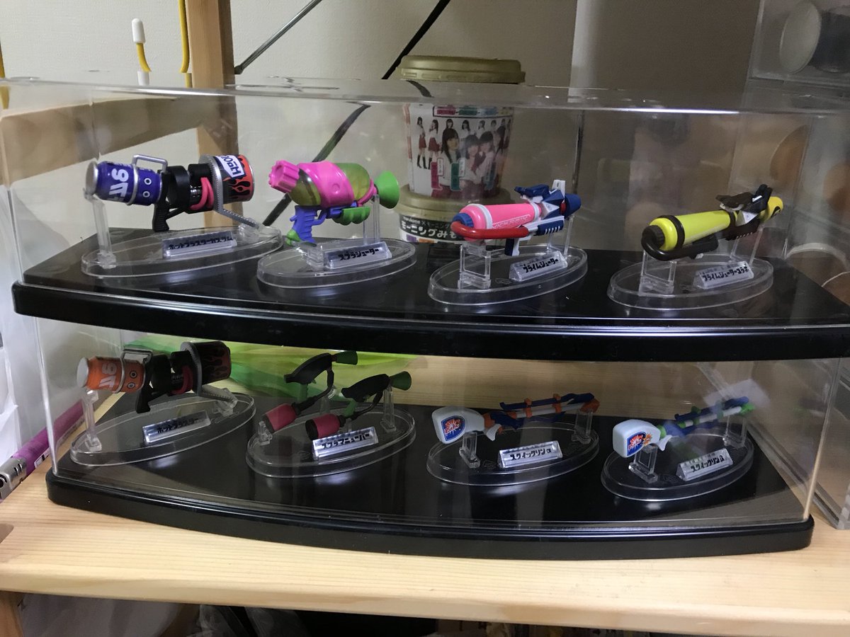 Splatoon ブキコレクション フィギュアケース セット
