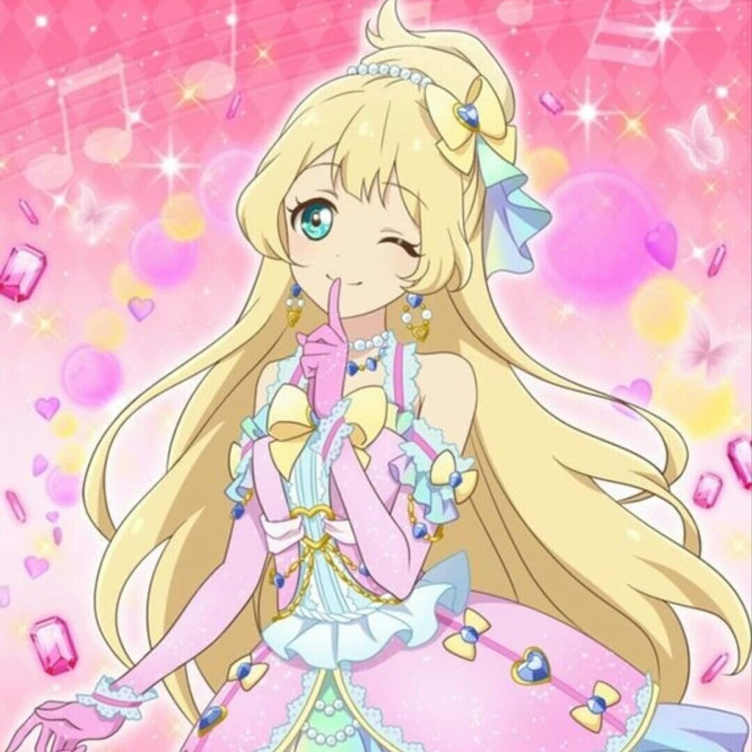 アイカツスターズ！ 白鳥ひめ ブロマイド アイカツスターズ