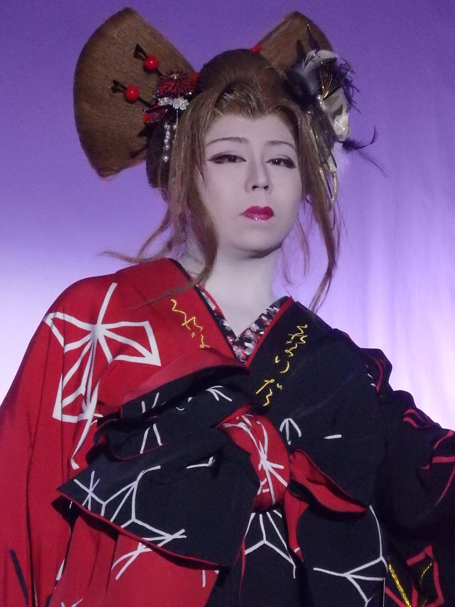 大衆演劇 着物 着流し 女形