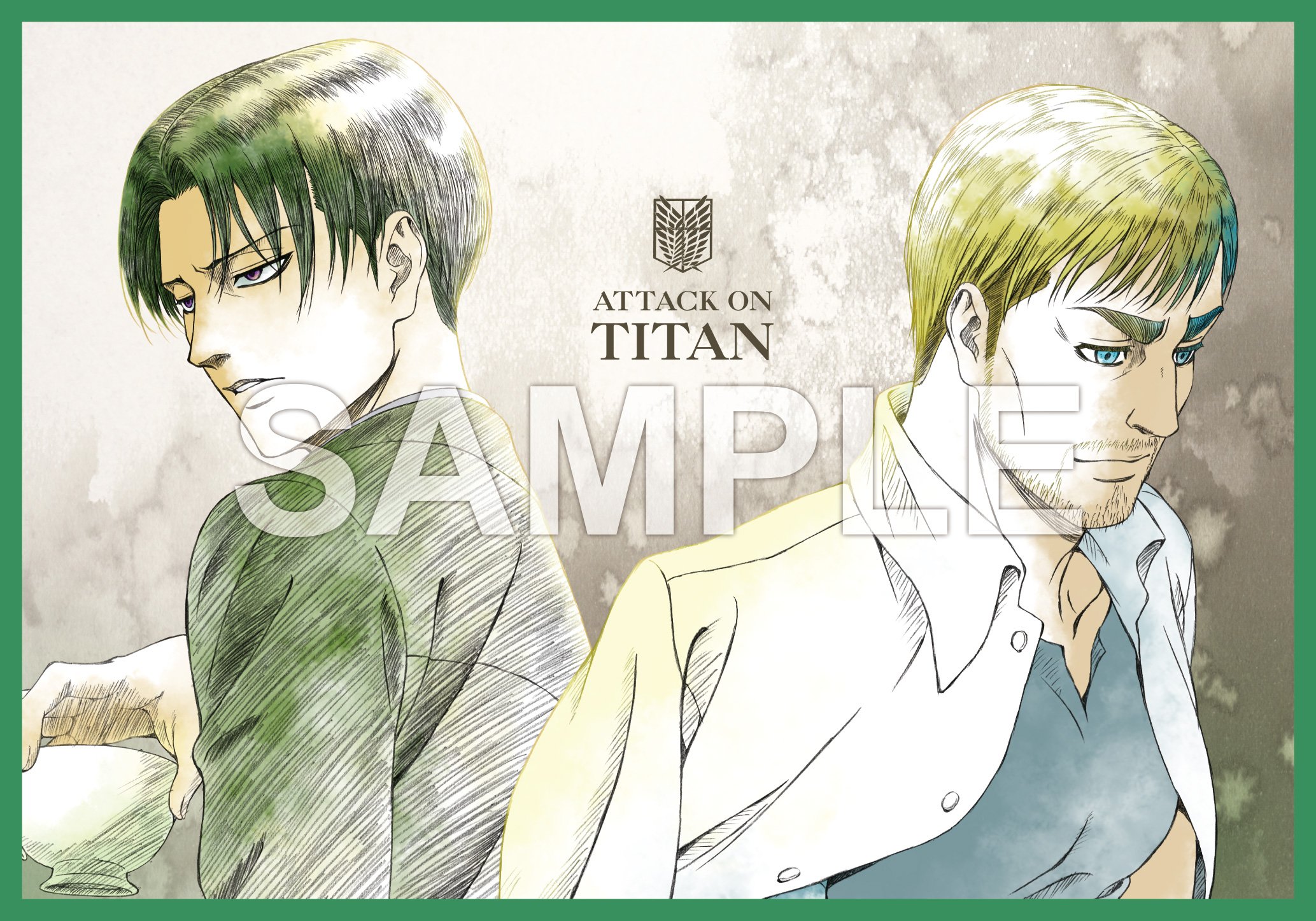 進撃の巨人 リヴァイ ウィットスタジオ ブルーレイ 特典 ポストカード