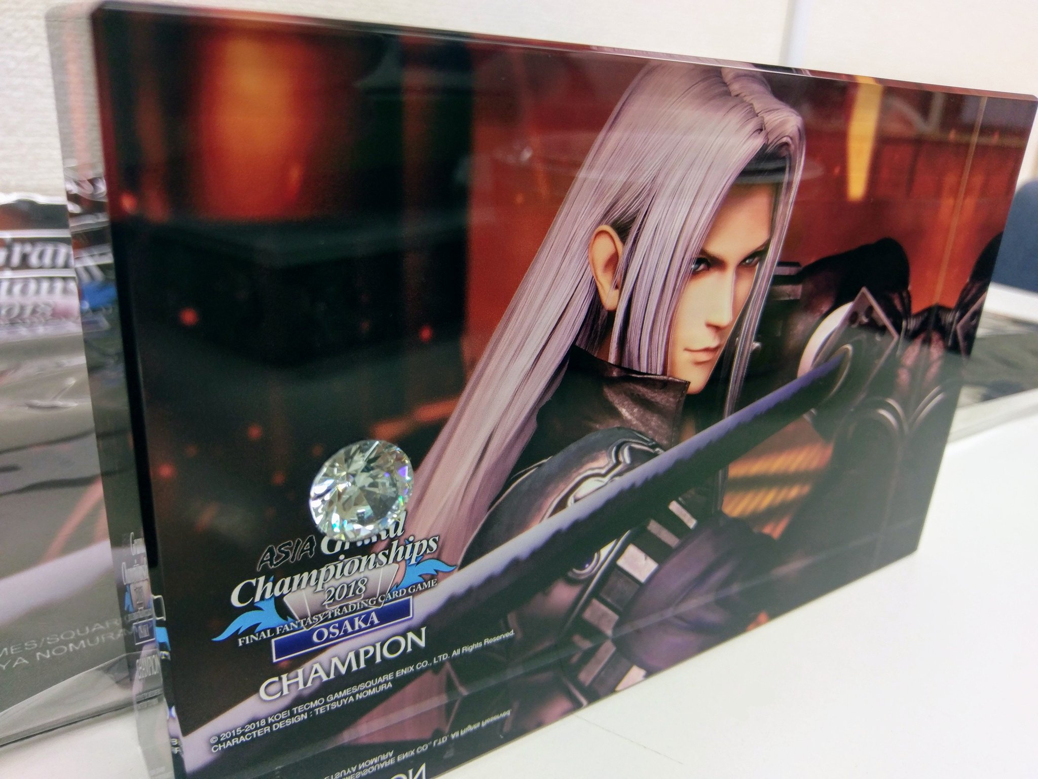 最終出品 MTG FF クラウド セフィロス ユウナ プレイマット 未開封3枚