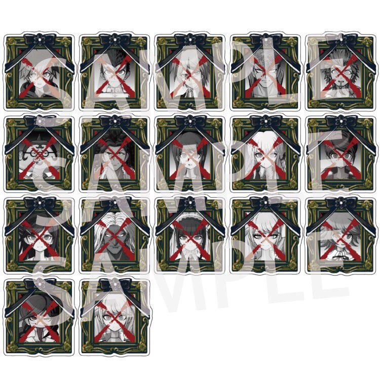 スパチュンストア開設記念 新商品「遺影アクリルバッジ vol.1/2/3