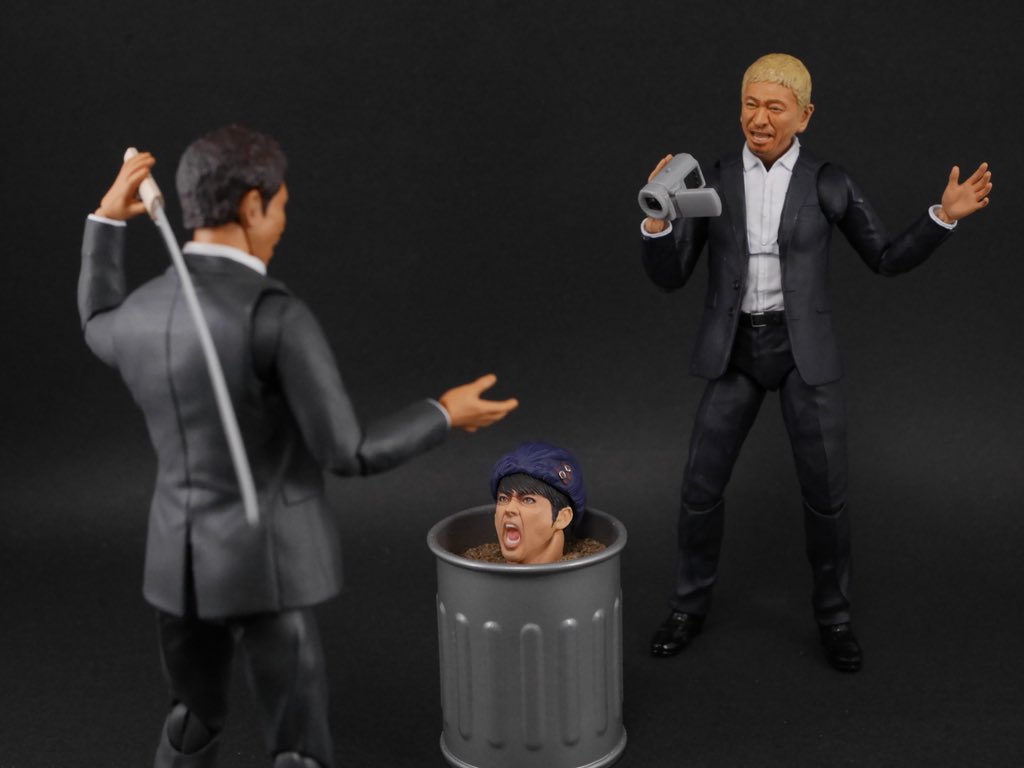 S.H.Figuarts 松本人志 S.H.Figuarts 浜田雅功 立たせるだけで面白い