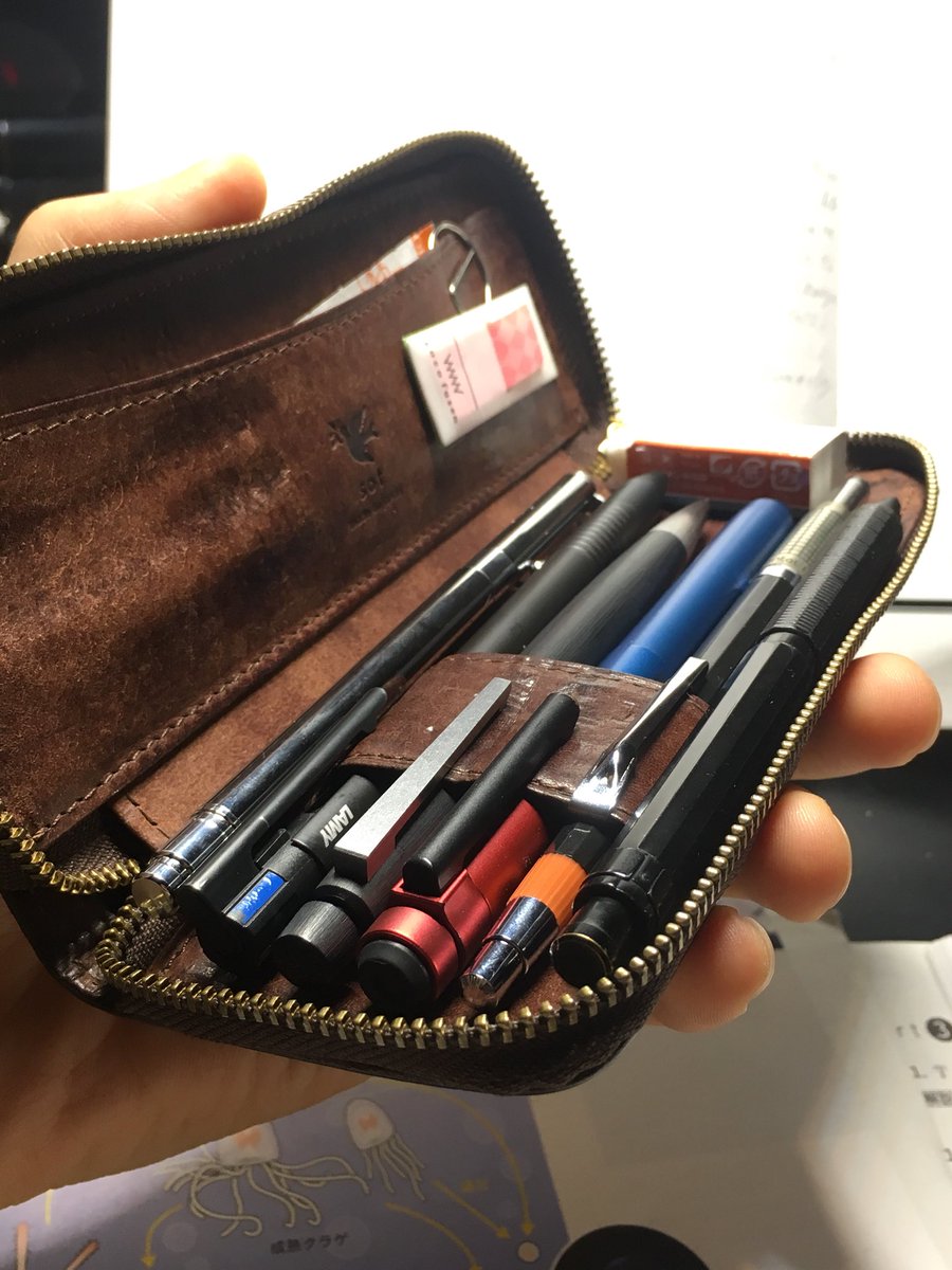 sotプエブロレザーペンケース ダークブラウン 楽天市場】【sot（ソット