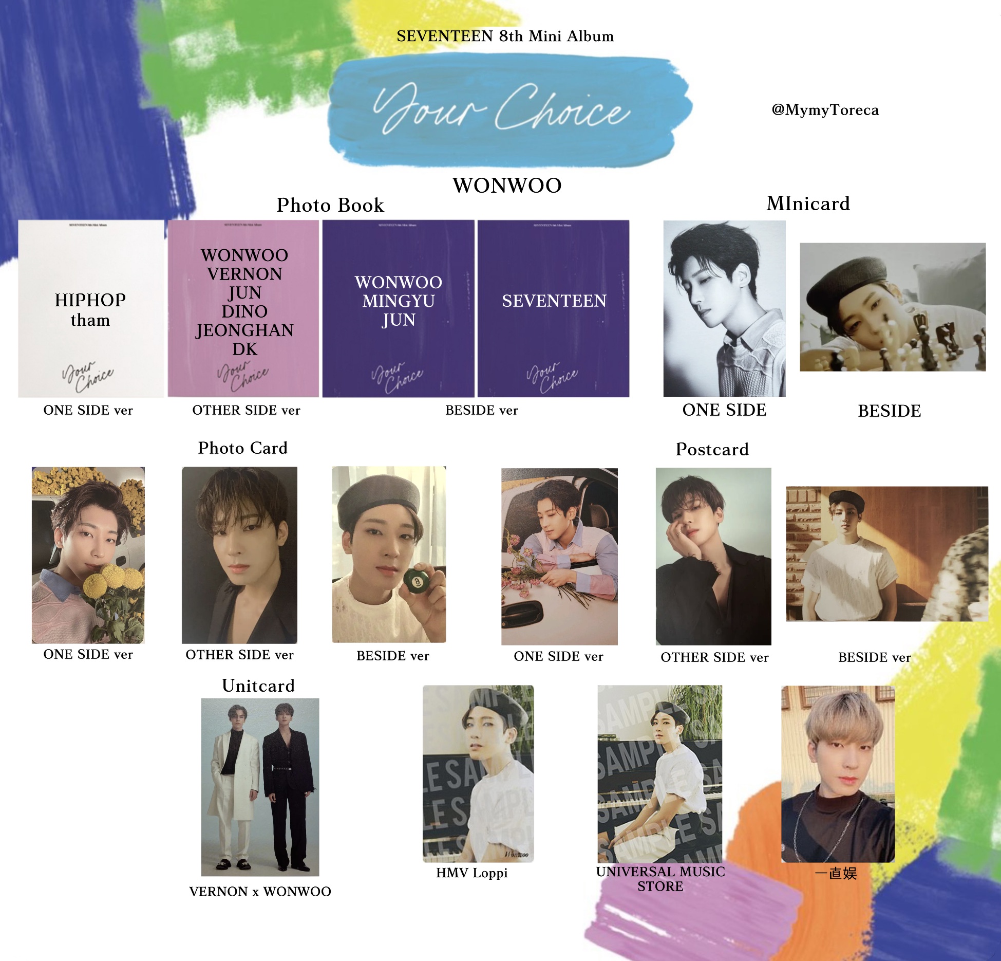 SEVENTEEN セブチ SEVENTEEN ウォヌ anode トレカ その他 コンプリート