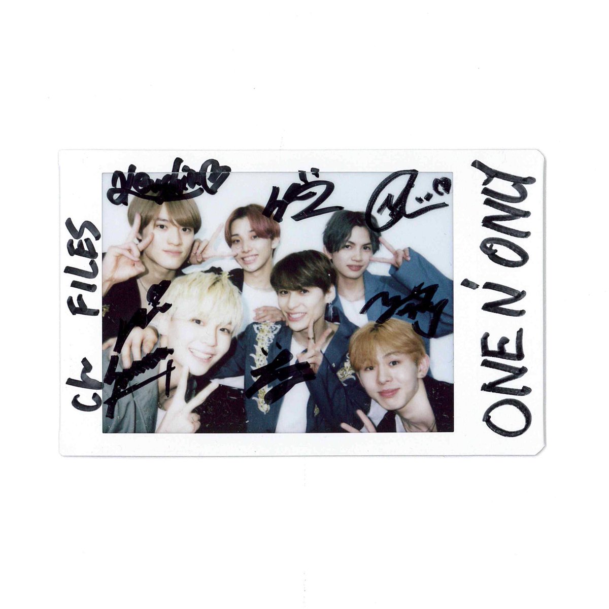 プレゼント🎁】 ONE N' ONLYサイン入りチェキを1名様に✨ 今世界中から