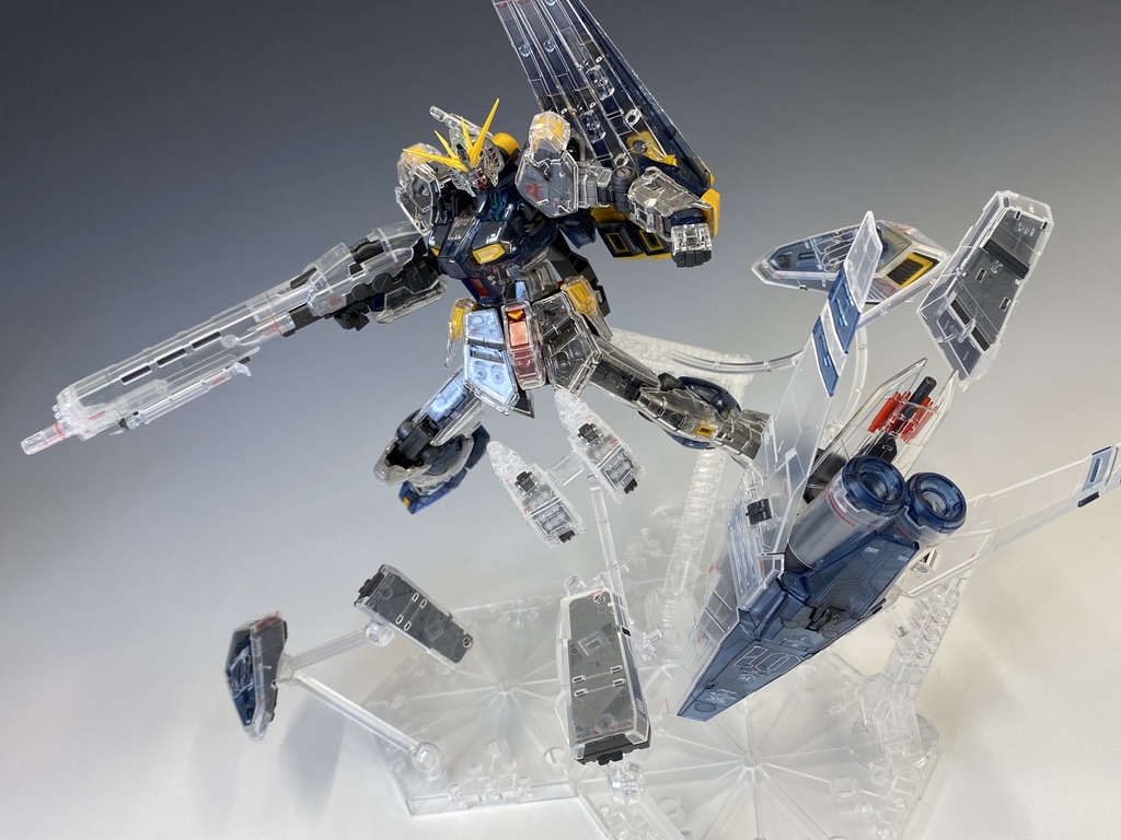 RG X-93 νガンダム HWS クリアカラー ガンダムベース限定 RG νガンダム