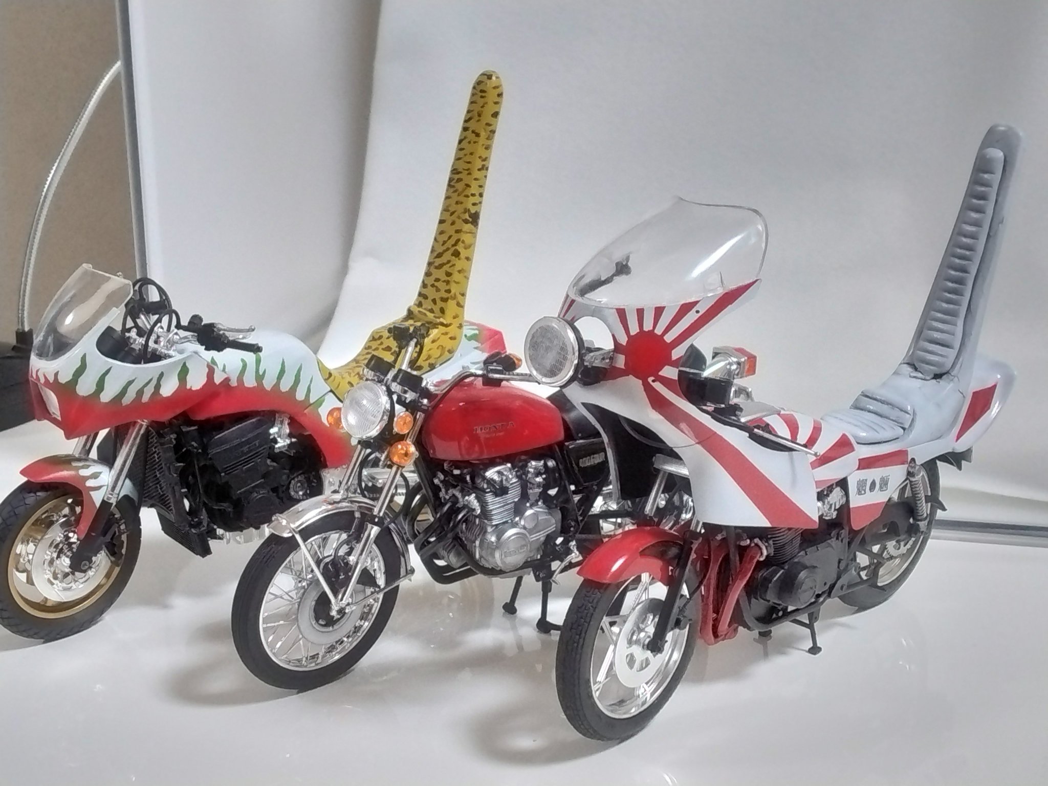 Amazon | 特攻の拓 プラモデル 1/12 単車 バイク 武丸 5種セット