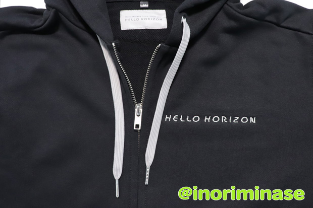 水瀬いのり 3種 パーカー HELLO HORIZON blue compass 水瀬いのり 3種