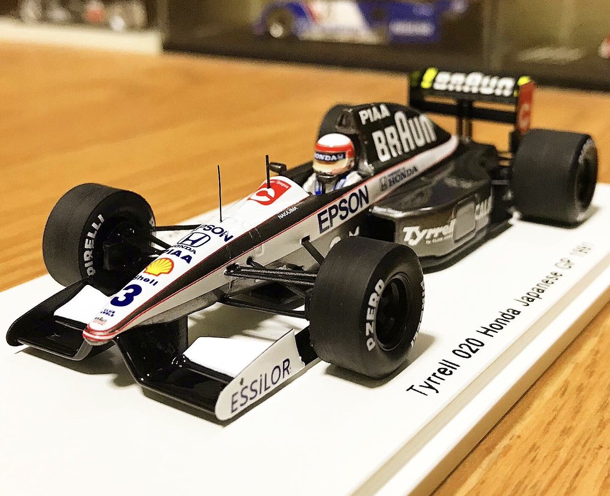 ティレル ホンダ020 1/24スケール 中嶋悟モデル F1 1991年 1/24