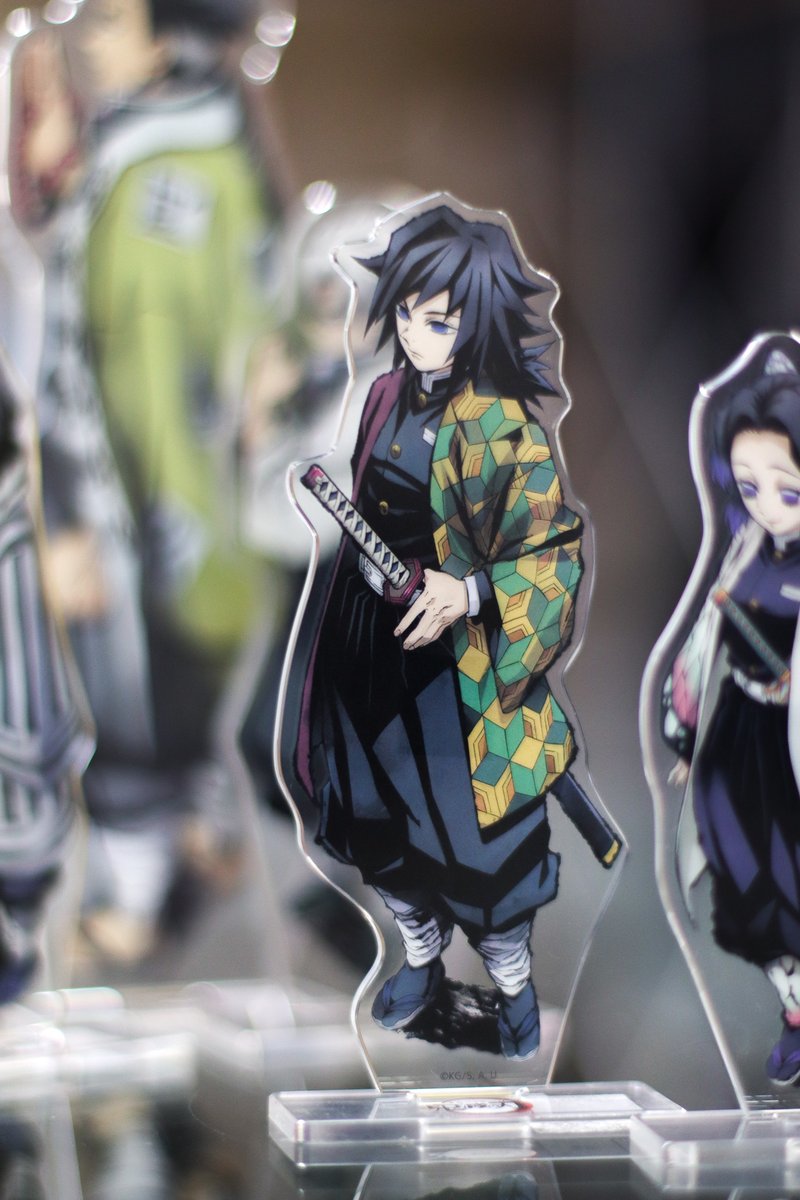 鬼滅の刃 柱展 キービジュアル 等身大タペストリー 冨岡義勇 柱展等身