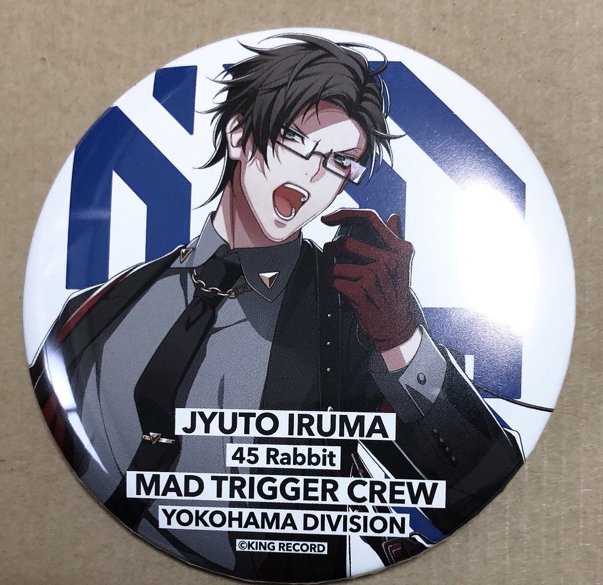 ヒプノシスマイク 銃兎 EW04 缶バッジ サエ】ヒプノシスマイク EW04 缶