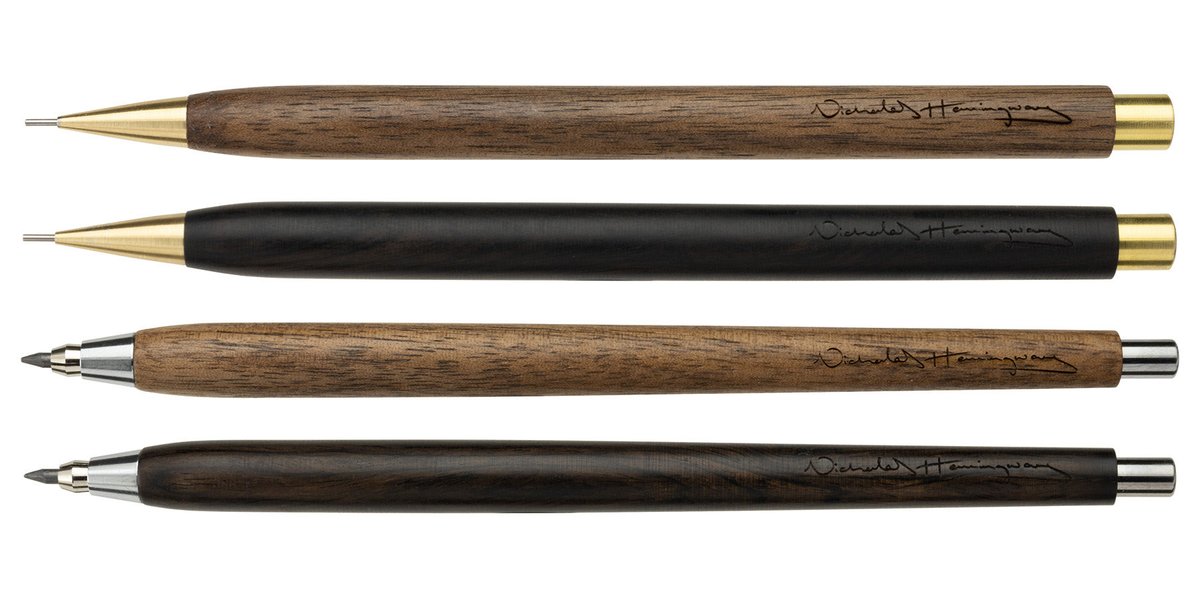 イギリスのNicholas Hemingway 0.5mmシャープペンシルと2mm芯ホルダー