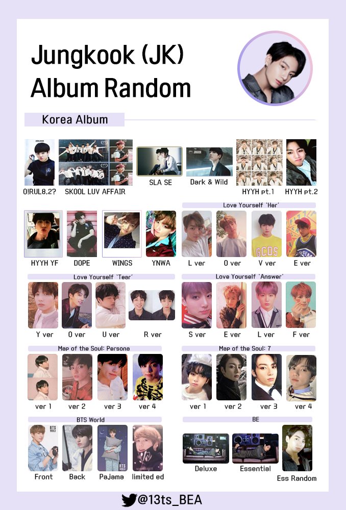 BTS トレカジョングク