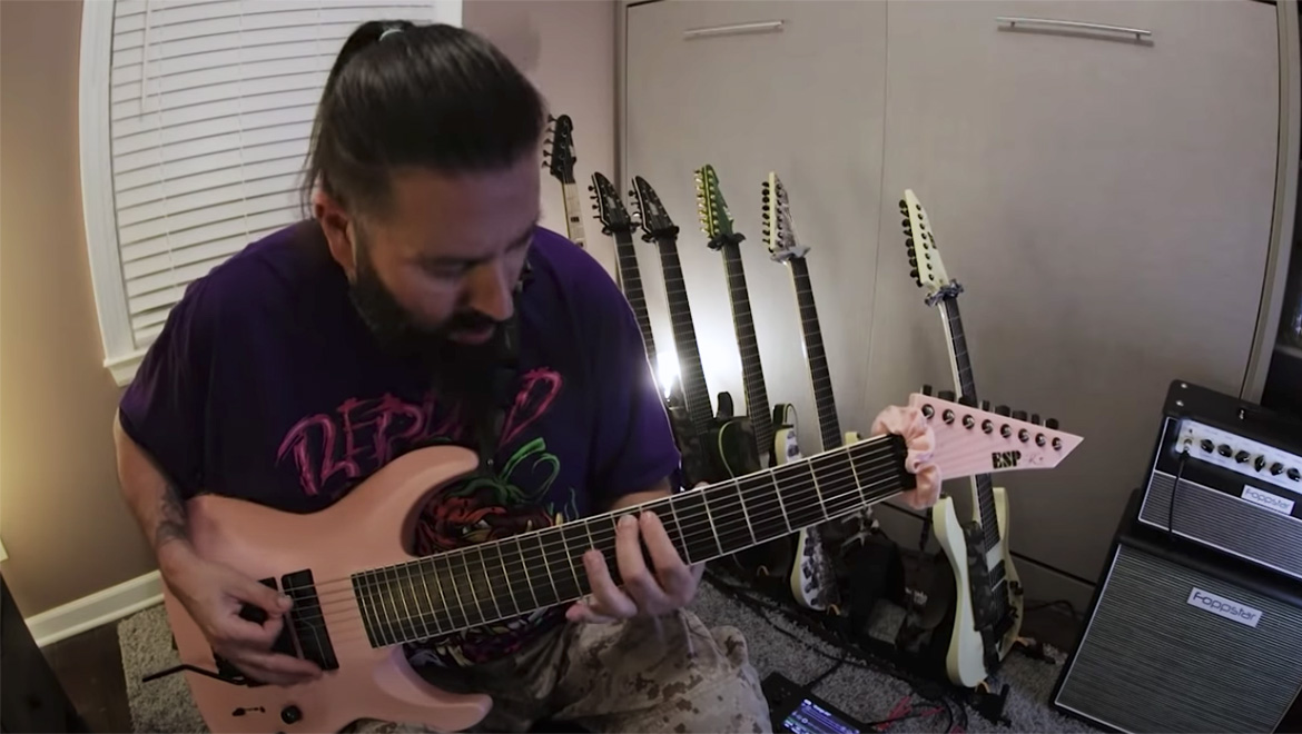 esp ltd ホライゾン デフトーンズ ステファンカーペンター モデル mod