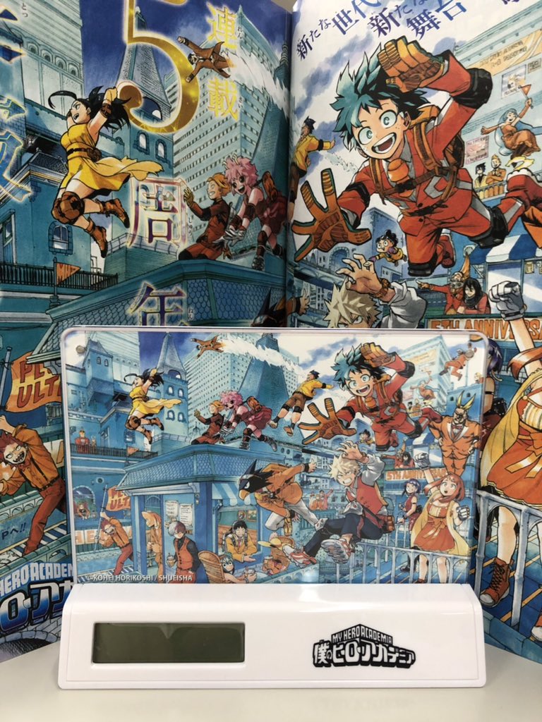 ヒロアカ原画展 高級複製原画 第6回キャラクター人気投票 ヒロアカ原画