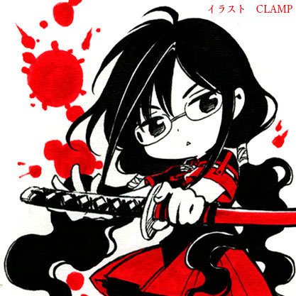 トレンドに、いるようなので。 「BLOOD-C」、小夜（と文人）。 #bloodc