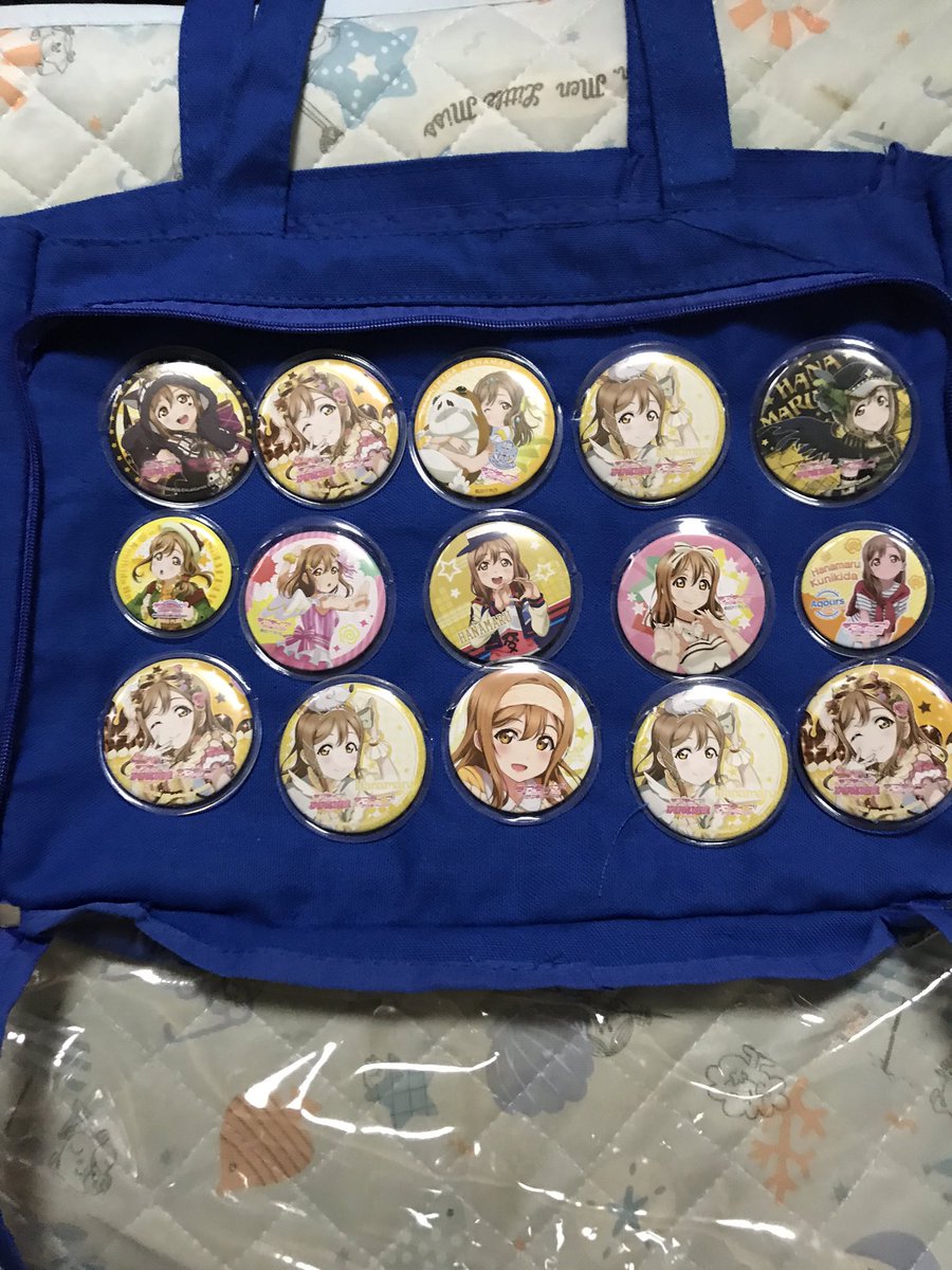 平安名すみれ 1stライブ 缶バッジ 痛バッグ