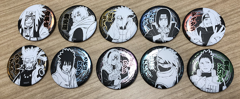 NARUTO ナルト ゴールデン缶バッジコレクション 第1弾 50個 NARUTO