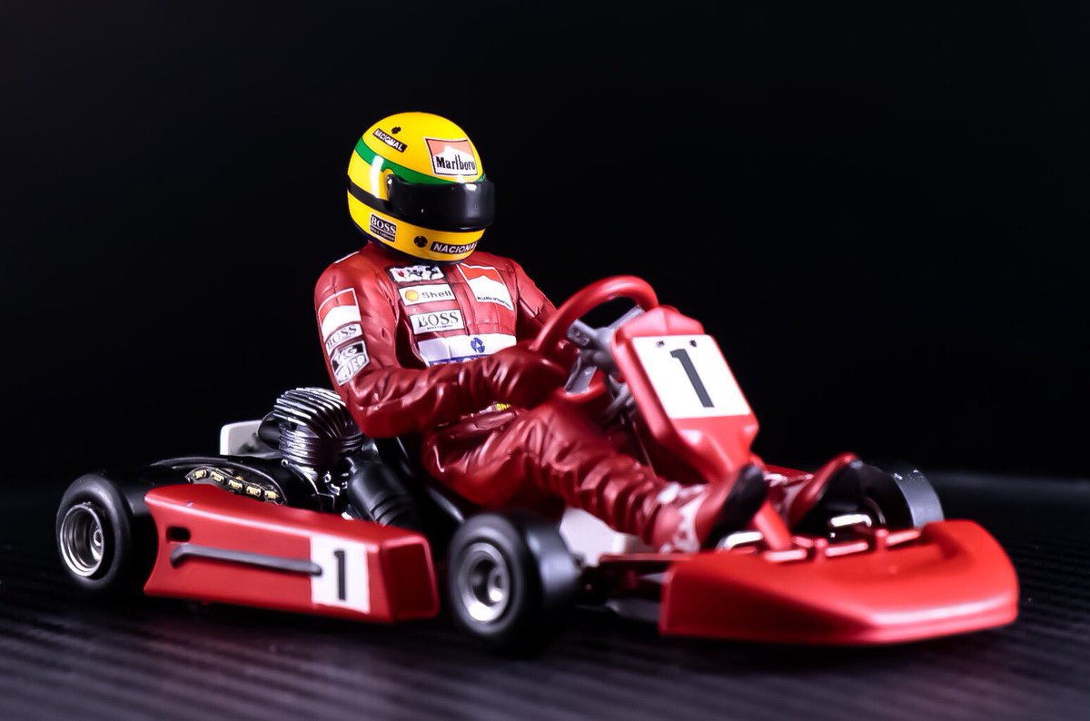1/20 アイルトンセナ カート1993 ジャパン アイルトン・セナ カート