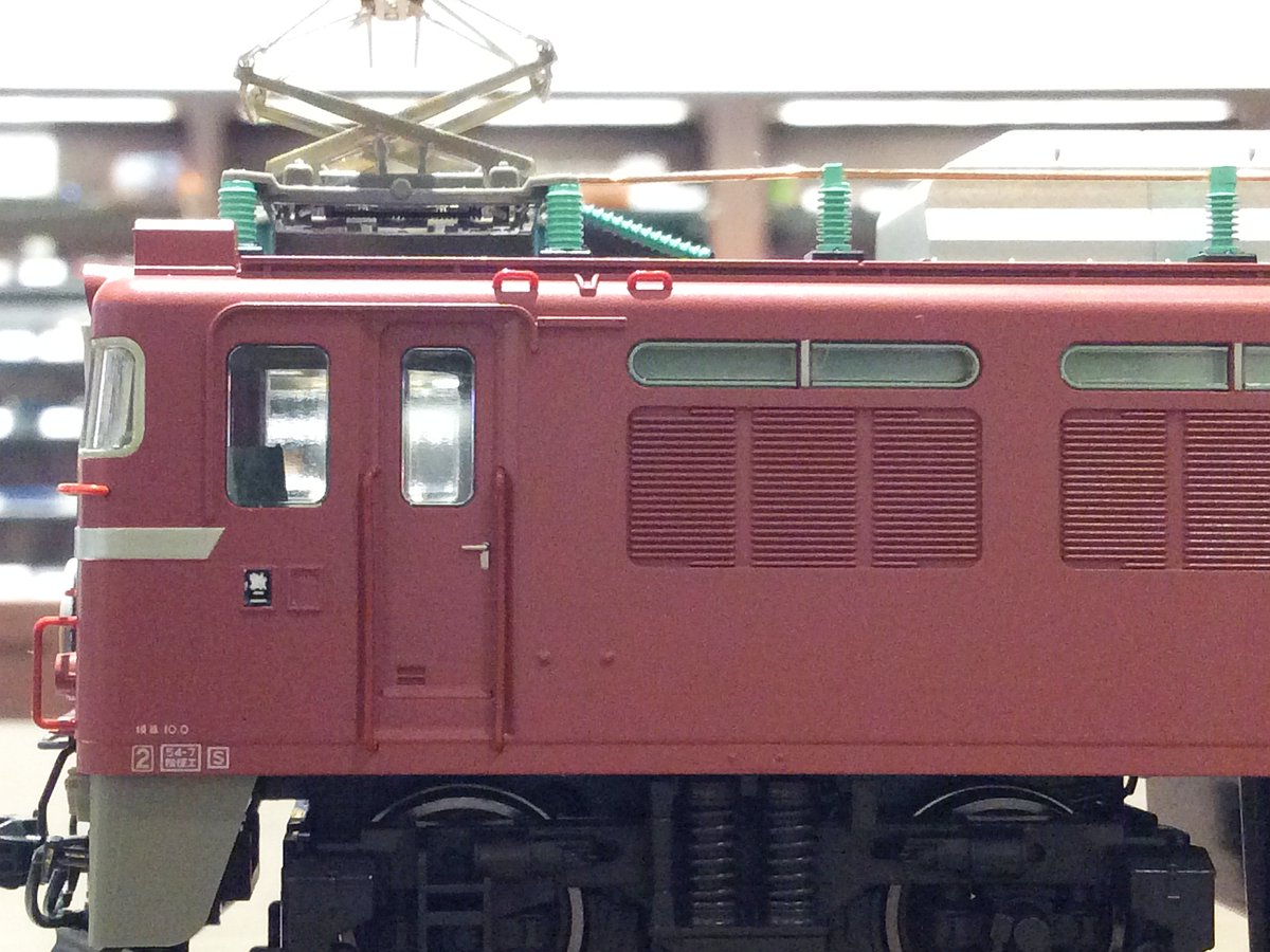 パーツ取付済み特製品】 (HO)EF81 108 一般色 敦賀第二機関区 特製品