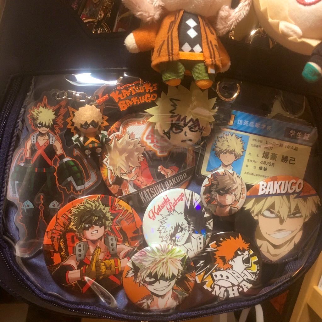 僕のヒーローアカデミア 爆豪勝己 新十傑 缶バッジ 痛バ 僕の