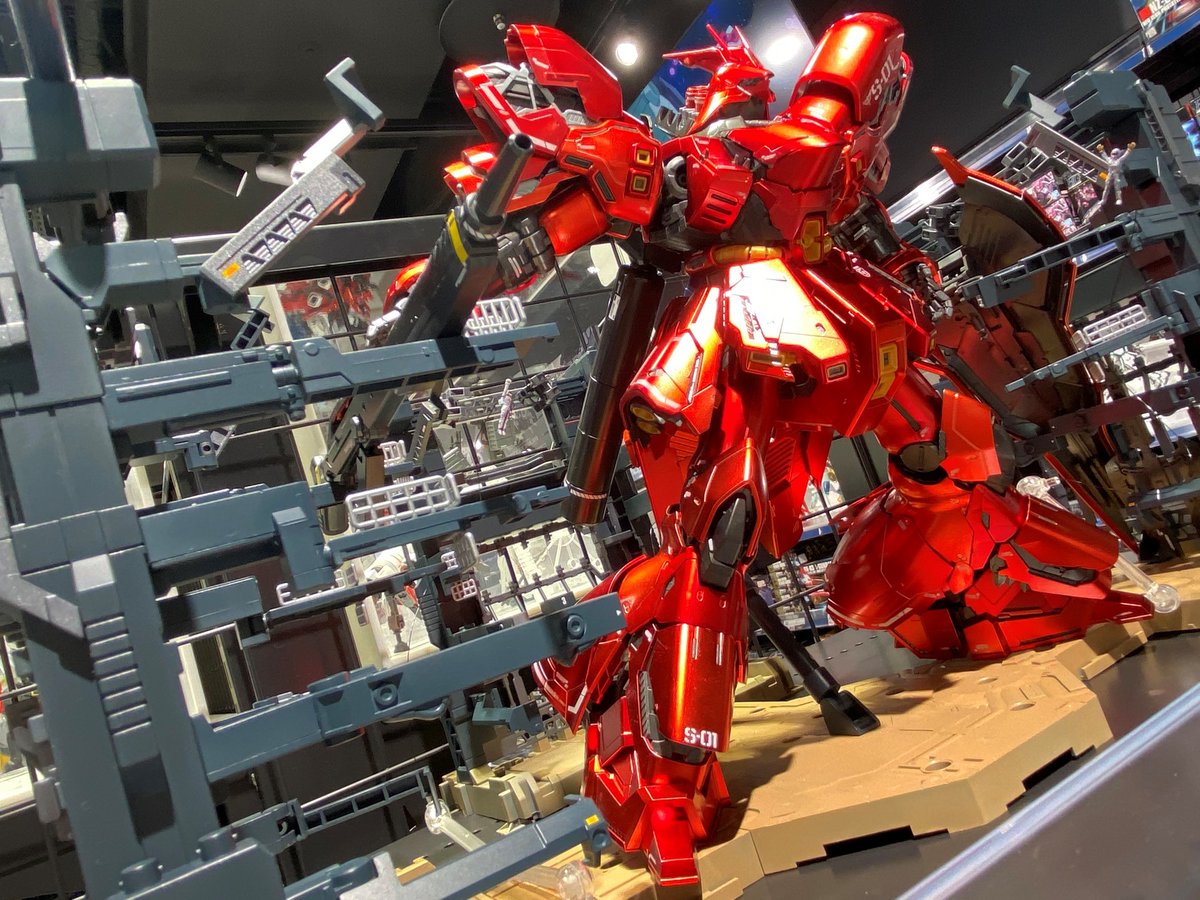 サザビー　ジオラマ